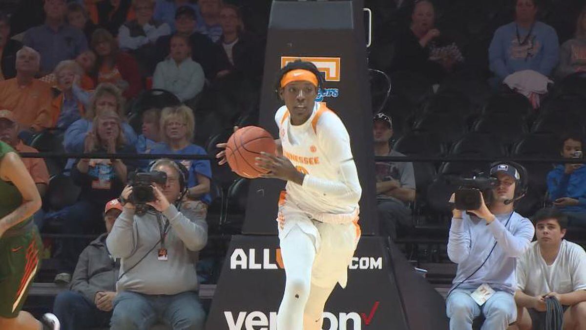 Rennia Davis was one of eight players chosen. / (UT Athletics)