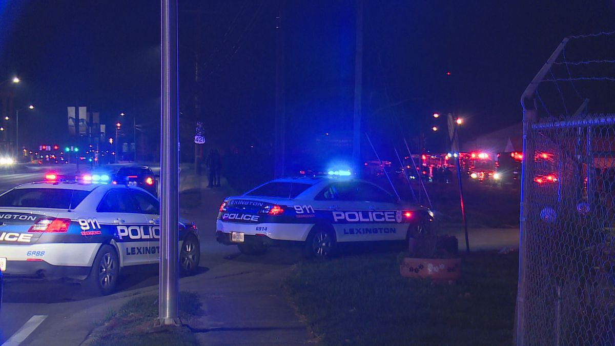Lexington police were on the scene of a shooting Sunday morning on Payne Street.