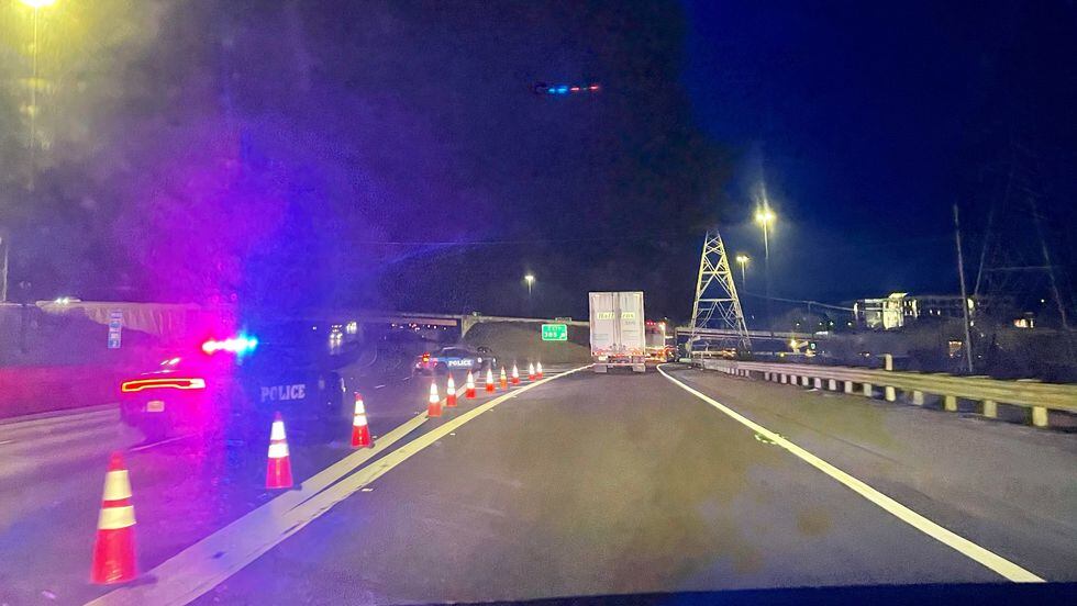 Traffic being diverted onto I-640.