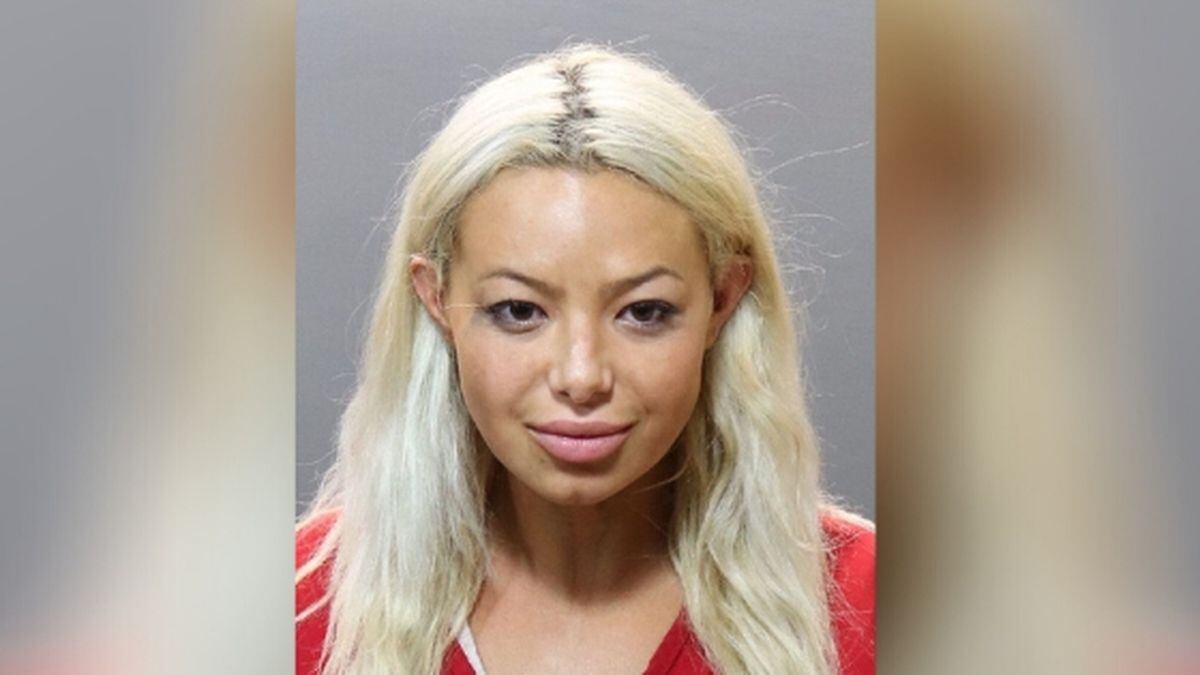 Catherine Foran, 22, arrested for wearing nothing but bandana. / Source: (KPD)