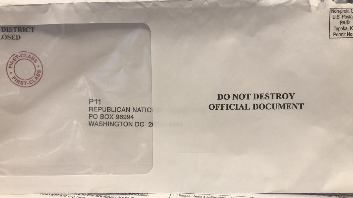 The U.S. Government will send out 2020 Census mailers on March 12. / Source: WVLT News