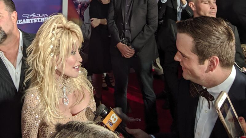 Dolly Parton was in East Tennesse for the premiere of her new Netflix show / Source: (WVLT)