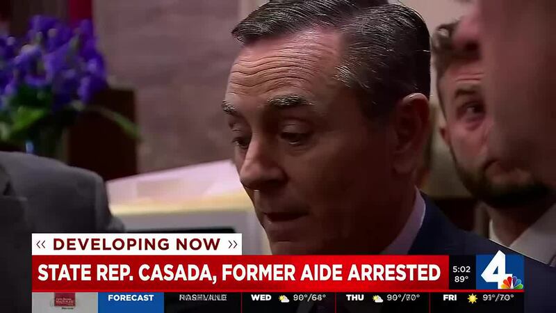 State Rep. Casada, former aide arrested