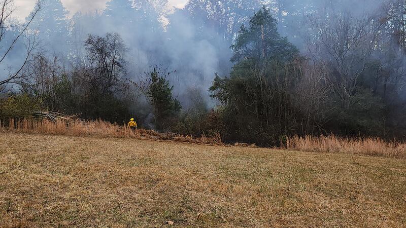 Rural Metro Fire contains wildfire in Gibbs