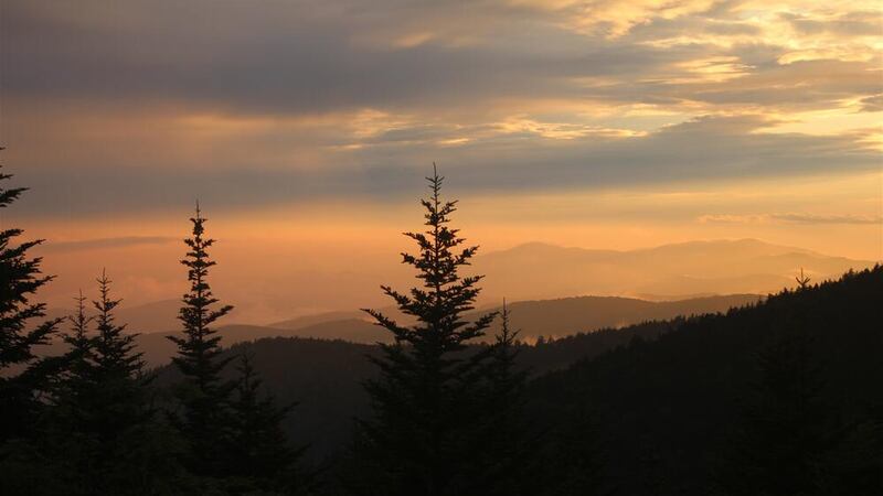 Sunset in East Tennessee