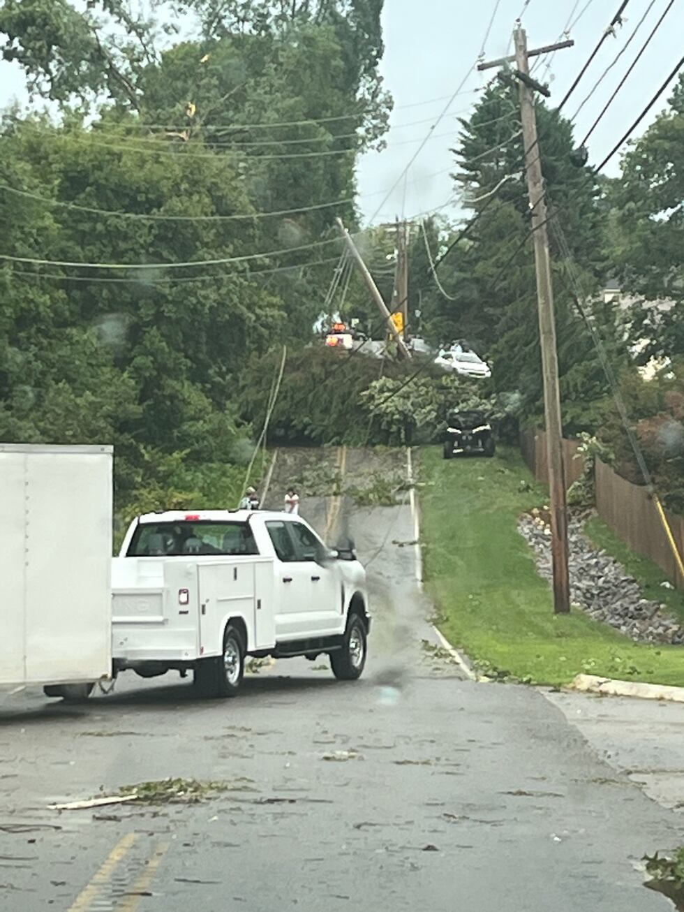 Severe storm damage across East Tennessee