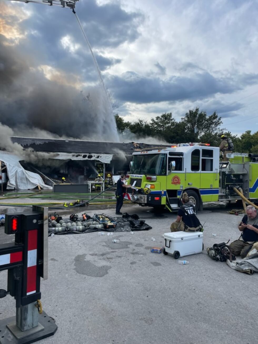 Rural Metro responds to structure fire on John Sevier Highway