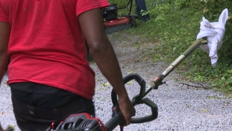 Grassroots group called Sleeves 4 Needs provides lawn care for those who cannot provide it for...