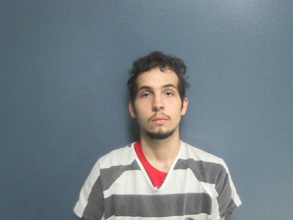Andrew C. Ortiz was charged with first-degree murder and booked in the Sevier County Jail.