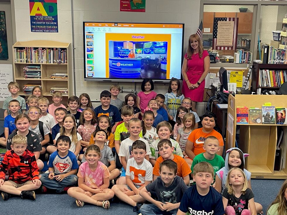 Heather at Jacksboro Elementary