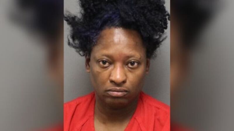 Natasha Jones was arrested after reportedly stabbing her boyfriend with a fork. / (KPD)